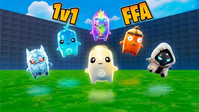 ⭐ Super 1v1 FFA Spirits ⚔️ — Fortnite Creative map cover art