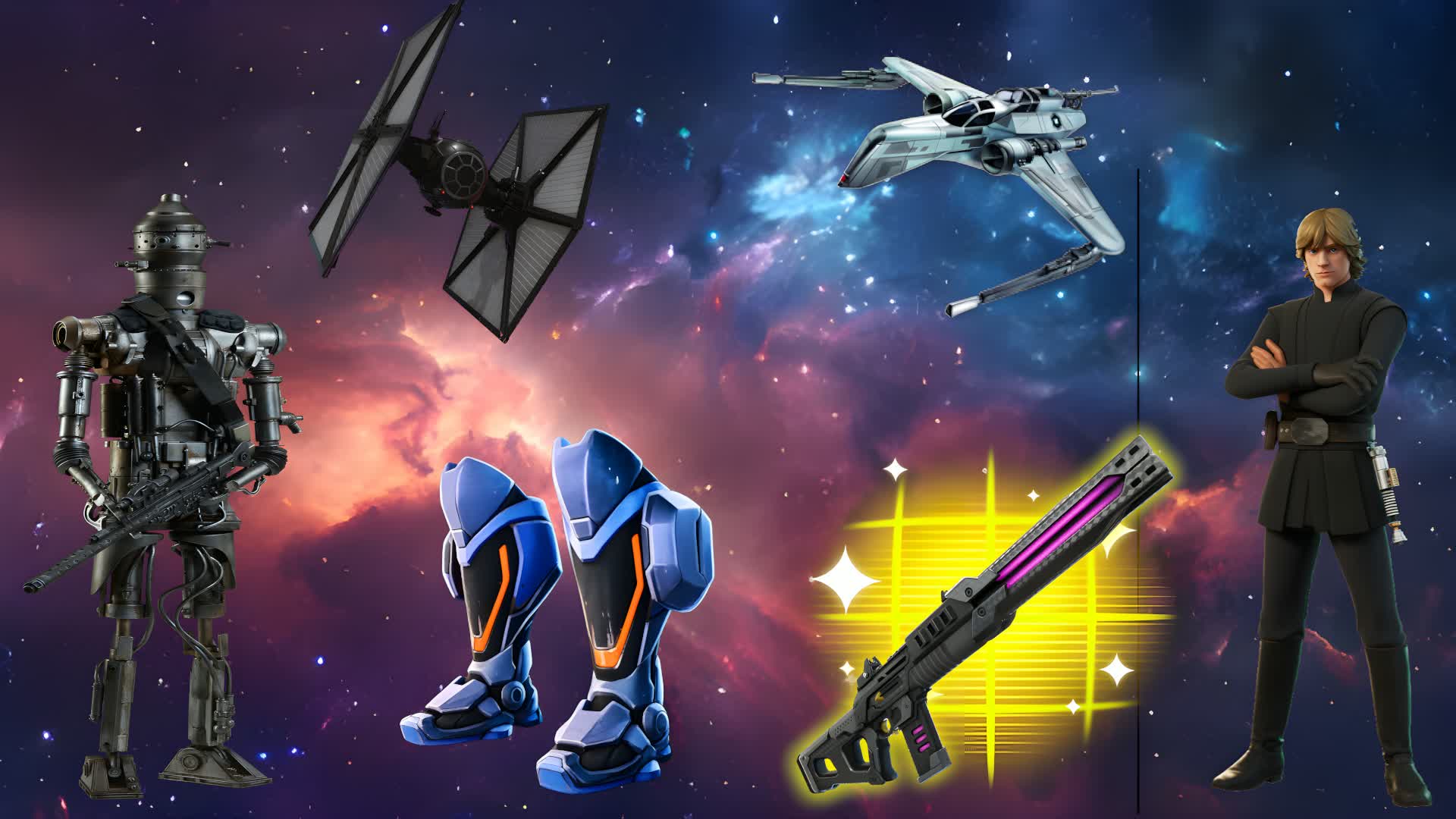 TILTED STAR WARS ALL WEAPONS(FFA) — Fortnite Creative map