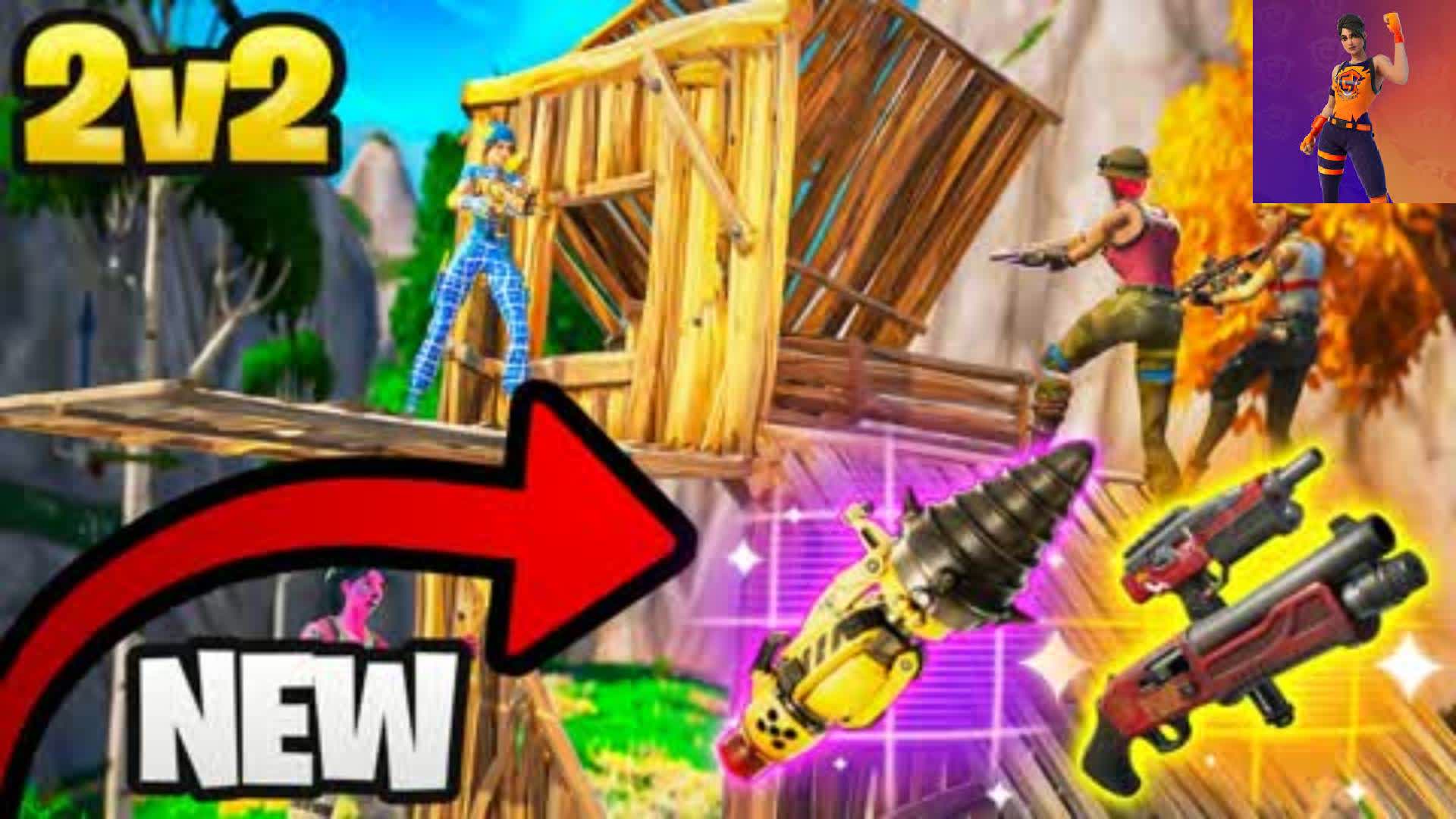 Rapid Realistics 2v2 π―(speed) β Fortnite Creative map