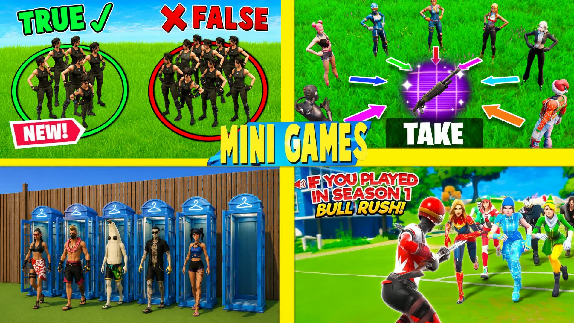 🕹️🧩Sleeps games🎮🏆 — Fortnite Creative map