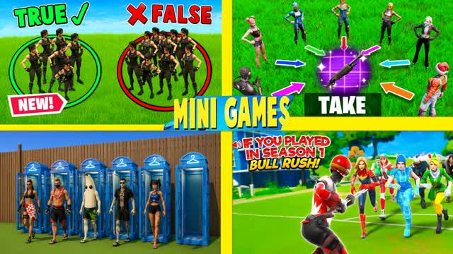 🕹️🧩Sleeps games🎮🏆 — Fortnite Creative map