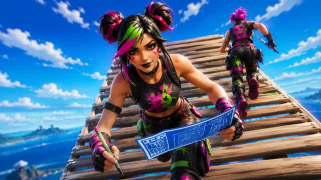 🏆 The Ultimate 1v1 Build Fights! — Fortnite Creative map