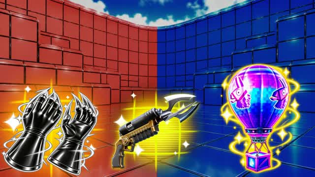 RED VS BLUE 🔴🔵LOADING LOARD — Fortnite Creative map cover art