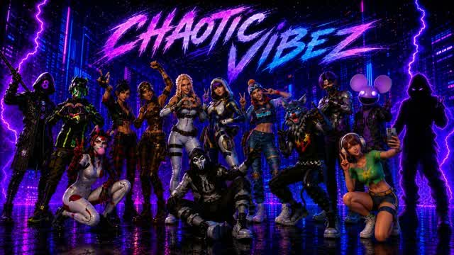 CHAOTIC VIBEZ STUDIOS — Fortnite Creative map cover art
