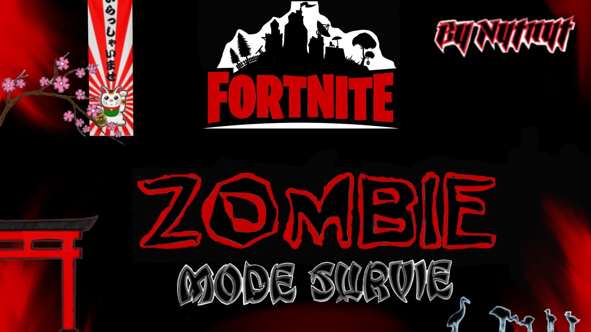 Kill zombie V2 — Fortnite Creative map