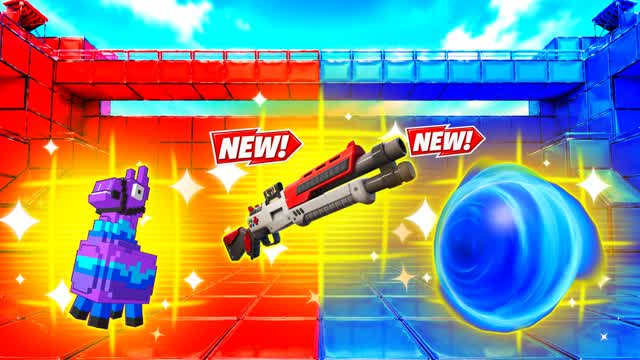 RED VS BLUE TAKE YOUR TIME 🔴🔵 — Fortnite Creative map cover art