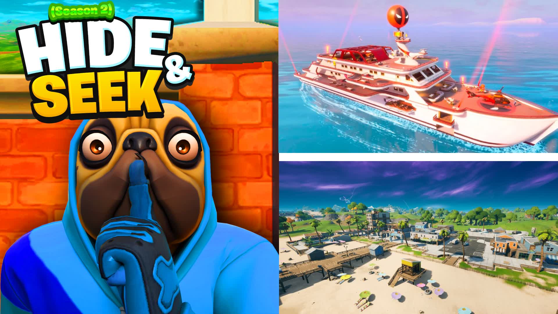 Luxus Hide & Seek — Fortnite Creative map