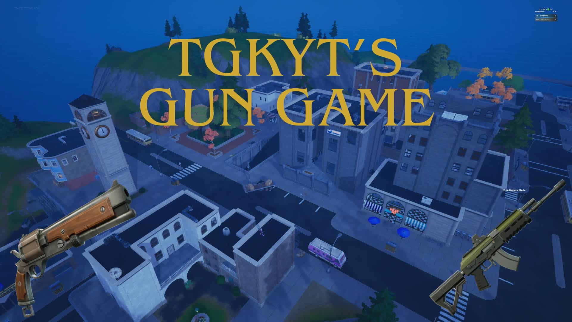 TGKYT‘S Tilted Gun Game — Fortnite Creative map