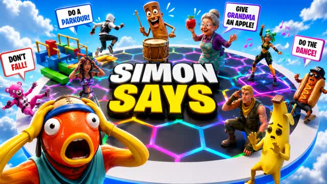 SIMON SAYS BRAIROT — Fortnite Creative map