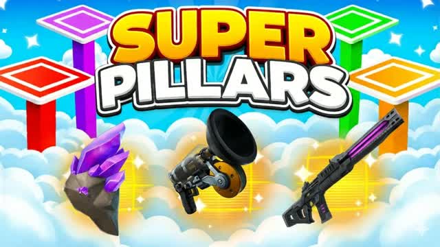 SUPER PILLARS🏆PILLARS🍕 — Fortnite Creative map