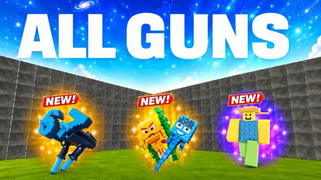 1V1 ALL GUNS & VEHICLE — Fortnite Creative map