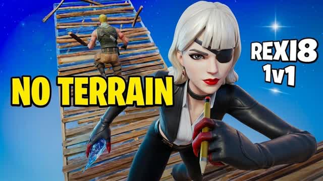 1v1 NO TERRAIN — Fortnite Creative map