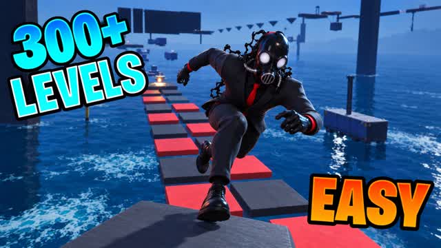 Horror Parkour - 300+ Levels — Fortnite Creative map