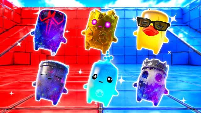 RED VS BLUE RUBY CHASM 🔴🔵 — Fortnite Creative map
