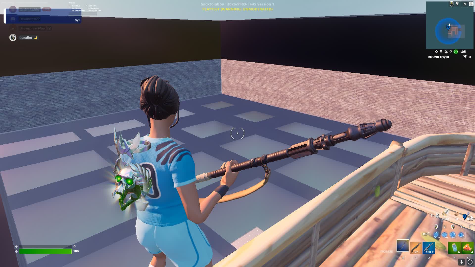 2v2 Box Fight — Fortnite Creative map