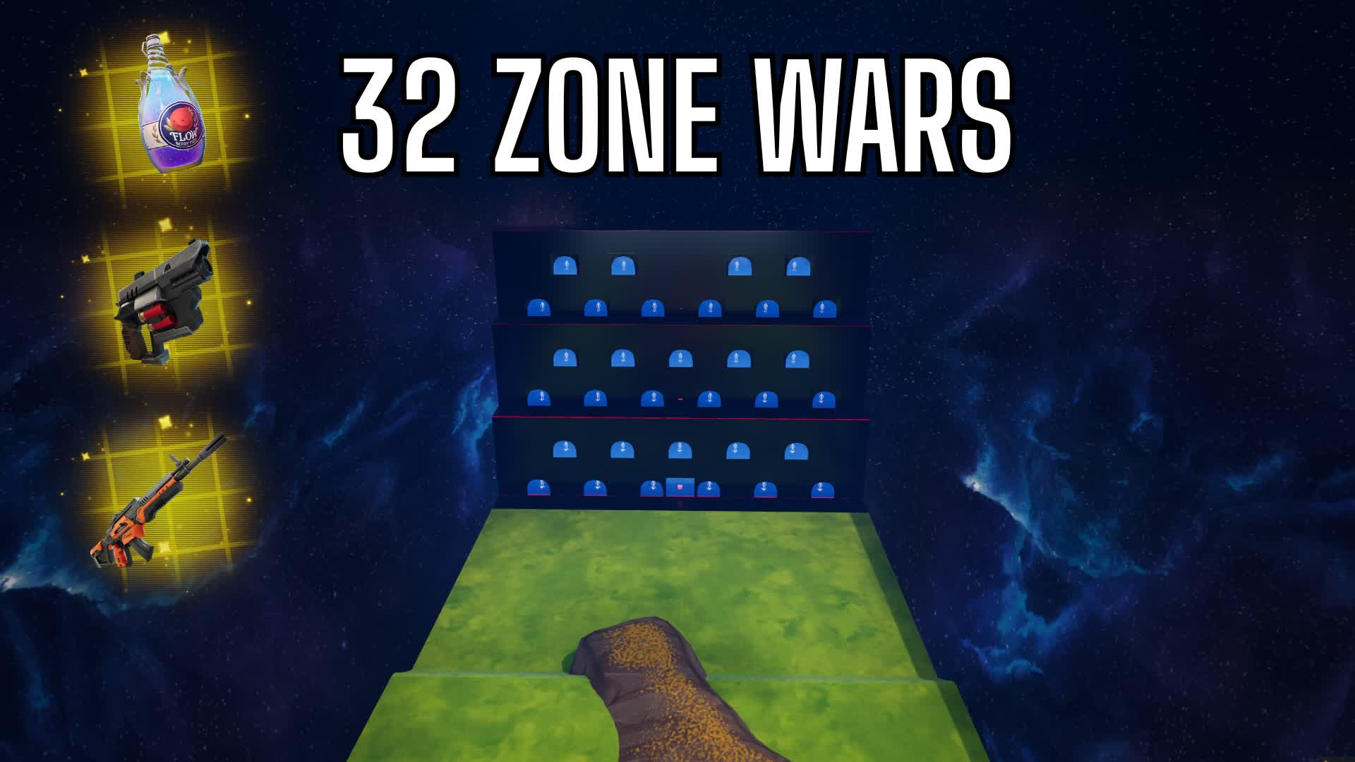 32 PLAYER ZONE WARS (ENRYX) — Fortnite Creative map