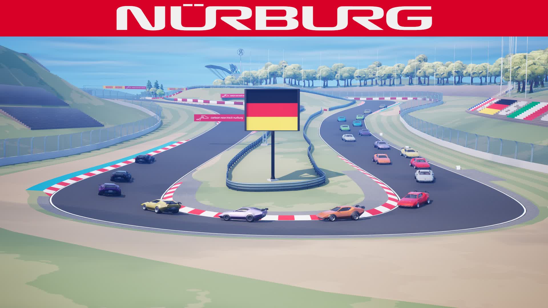 Formula Racing - Nürburg 🇩🇪 — Fortnite Creative map