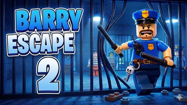 ESCAPE FROM BARRY 2🚪BRICK — Fortnite Creative map