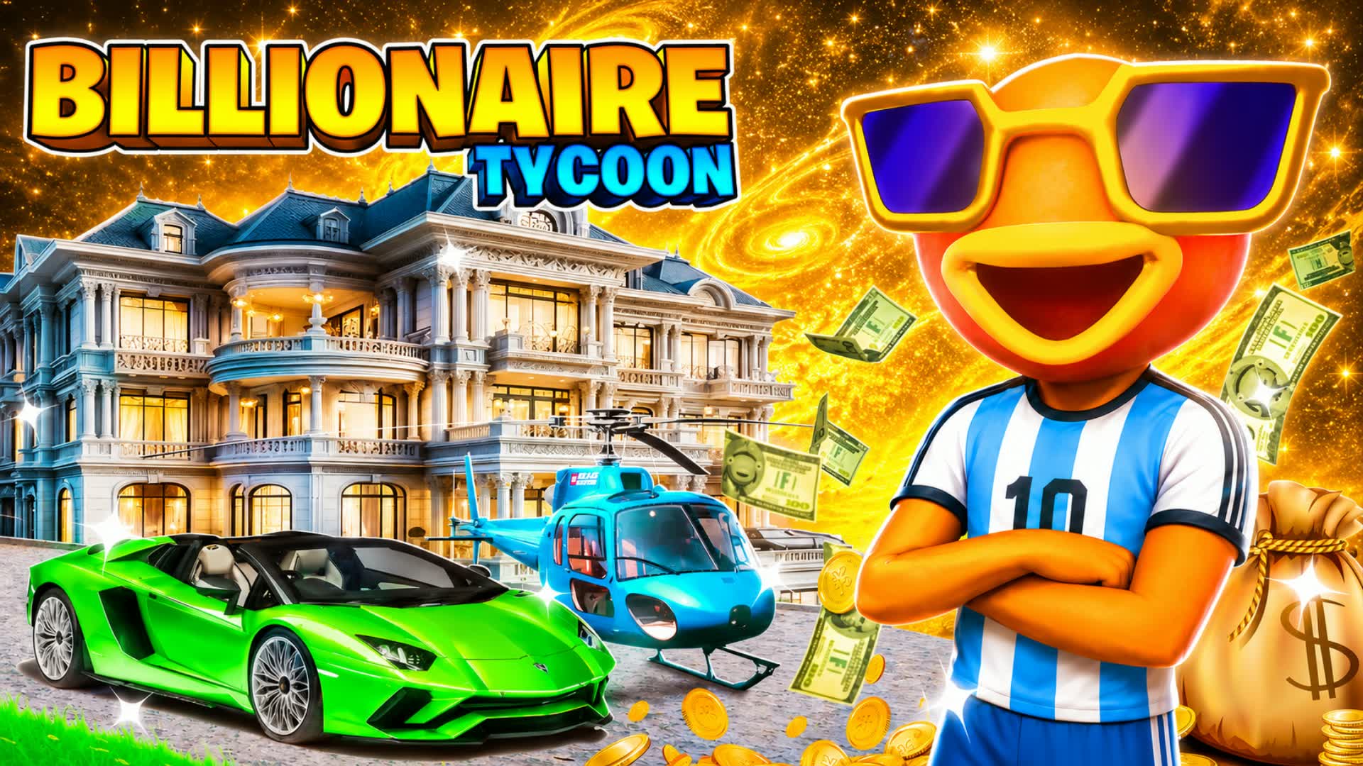 Billionaire Tycoon 🤑 — Fortnite Creative map