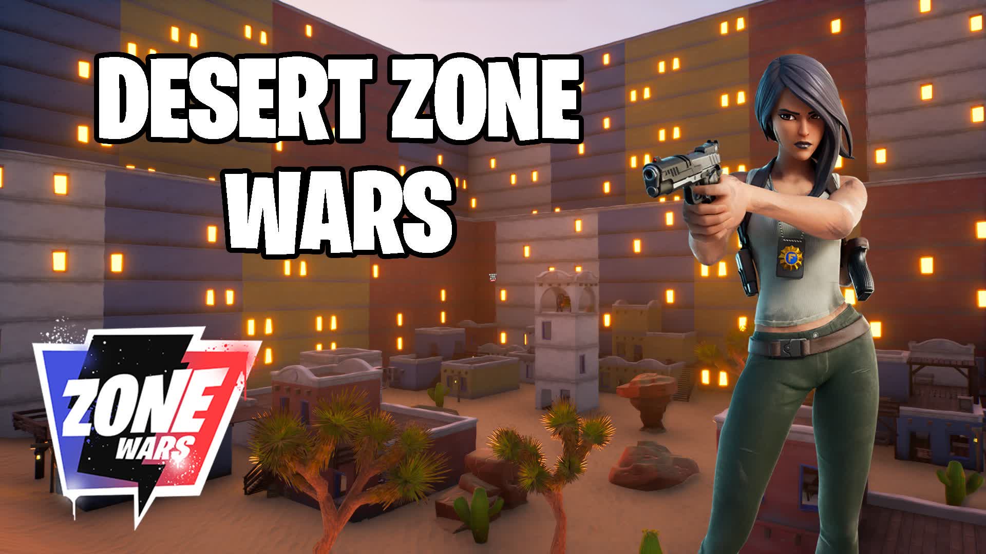 DESERT ZONE WARS 2 — Fortnite Creative map
