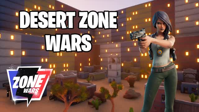 DESERT ZONE WARS 2 — Fortnite Creative map