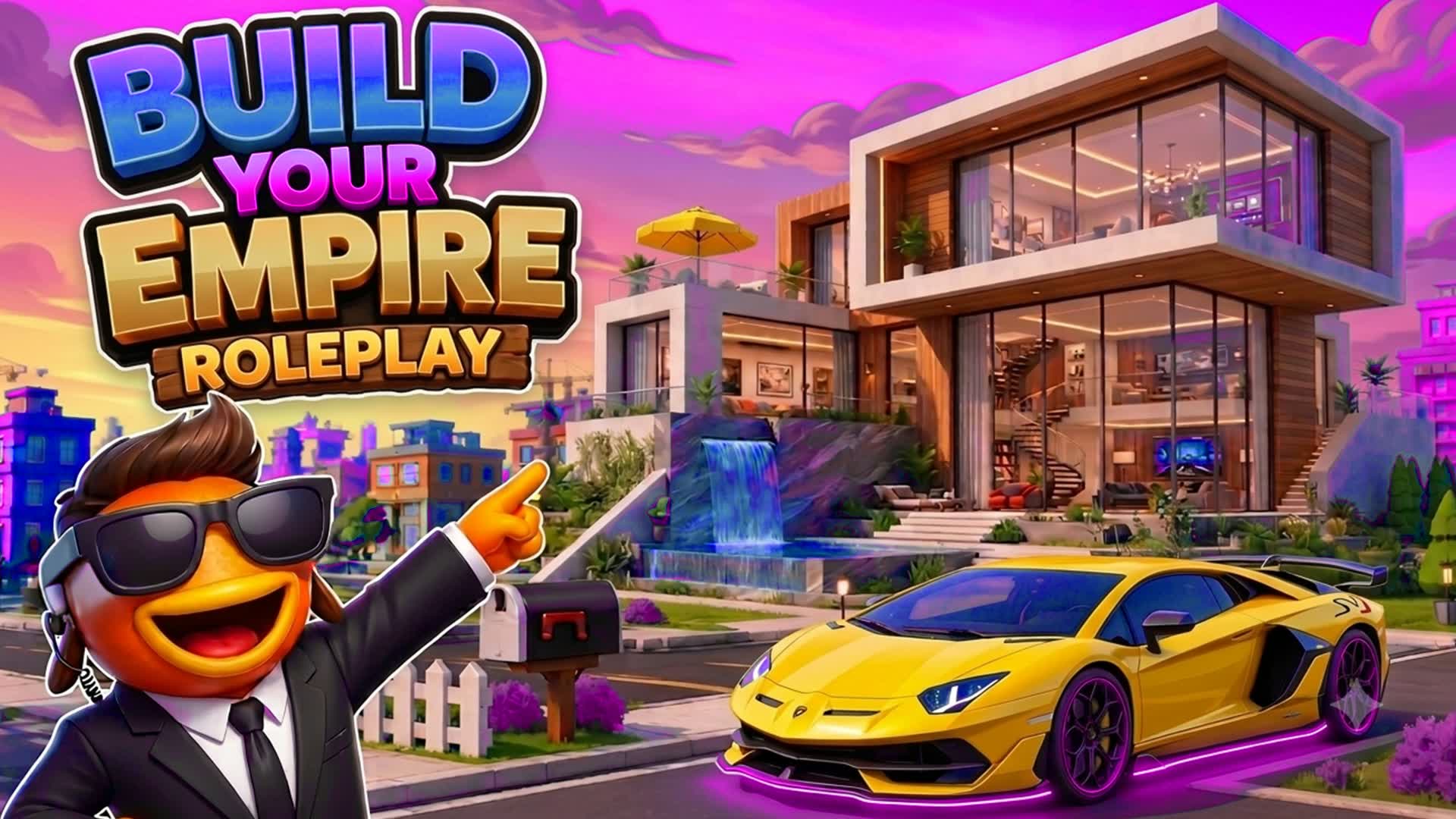 BUILD YOUR EMPIRE ROLEPLAY — Fortnite Creative map