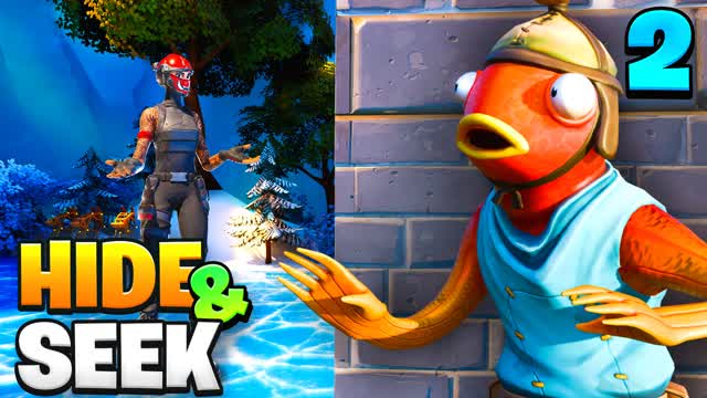 ⭐Color Hide and Seek 2🌈 — Fortnite Creative map