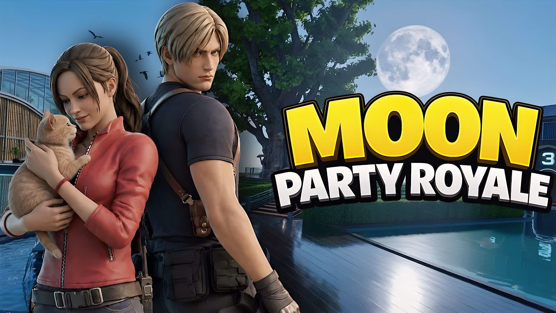 PARTY ROYALE MOON — Fortnite Creative map