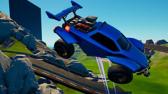 Car racing — Fortnite Creative map
