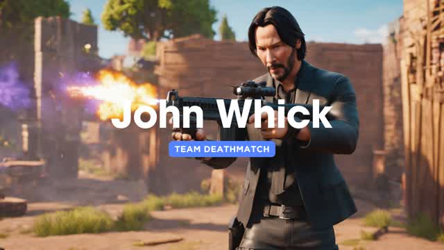 John Whick TDM — Fortnite Creative map cover art