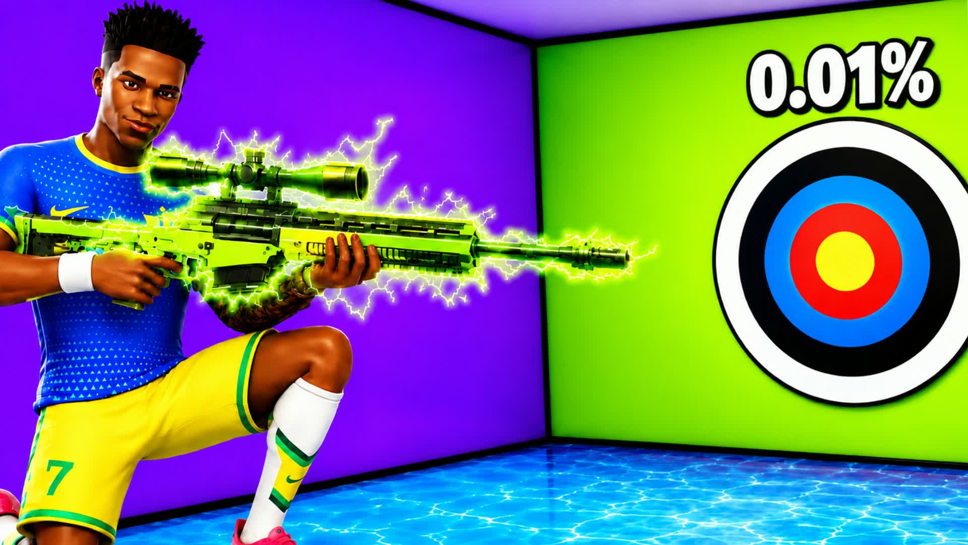 AMAZING UNC TRICKSHOT 75+ PARIS UNC — Fortnite Creative map