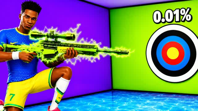 AMAZING UNC TRICKSHOT 75+ PARIS UNC — Fortnite Creative map cover art