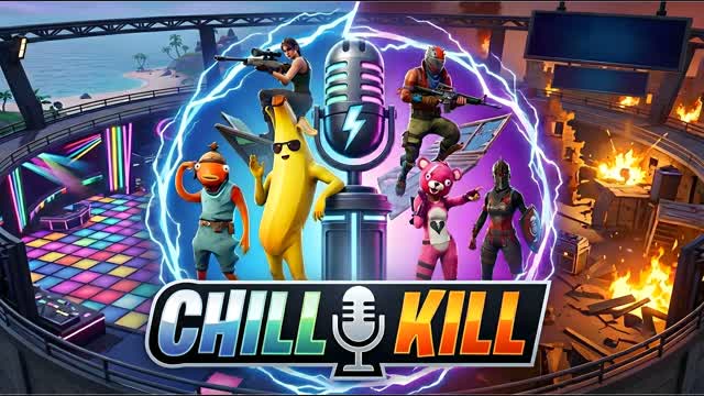 Mic Up 🎙️ Chill & Kill — Fortnite Creative map
