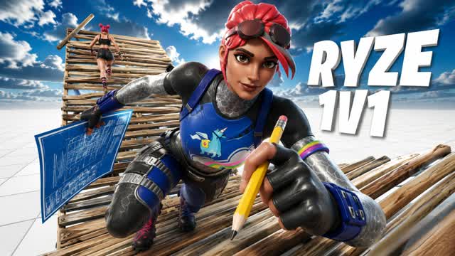 Ryze 1v1 Map (200 Pumps) — Fortnite Creative map cover art