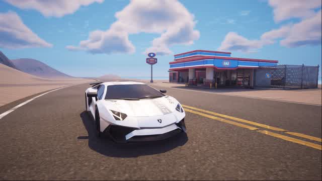 🚓DRIVING CAR SIMULATOR — Fortnite Creative map cover art
