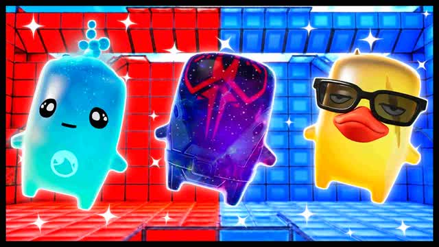 STRATOS RED VS BLUE 🔴🔵 — Fortnite Creative map cover art