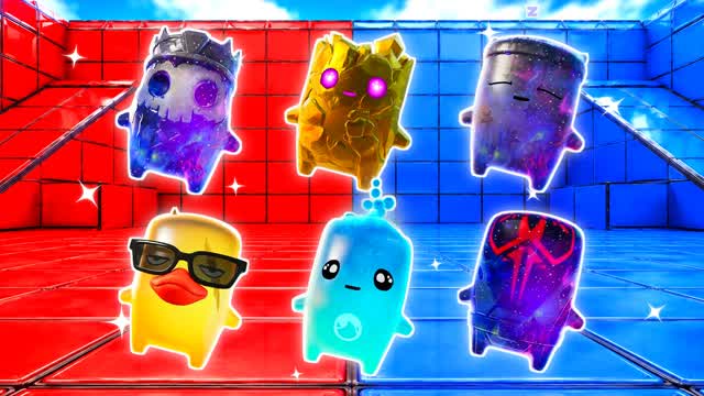 RED VS BLUE UNBROKEN PACE 🔴🔵 — Fortnite Creative map