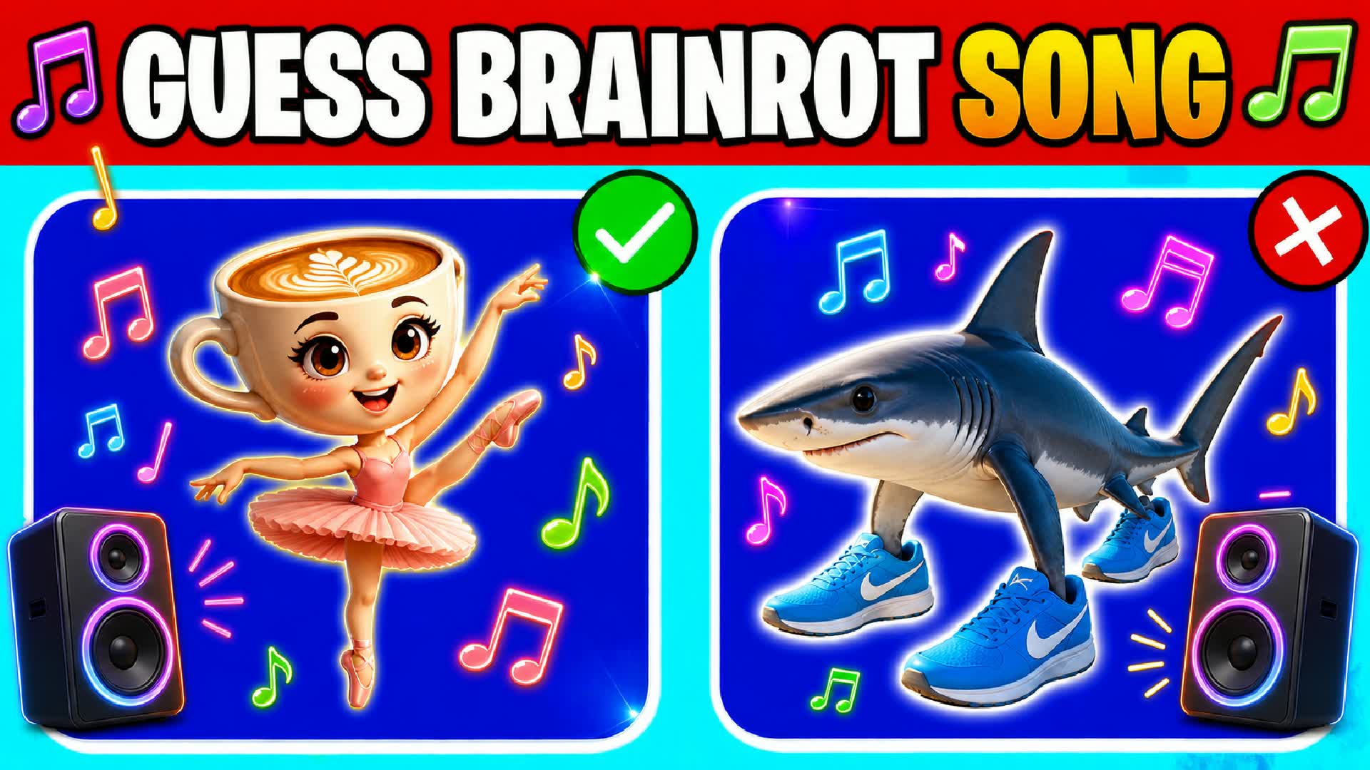GUESS THE BRAINROT MUSIC 🎤 MUSIC — Fortnite Creative map