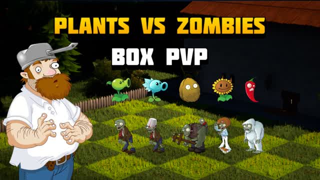 Plants Vs Zombies Boxfights — Fortnite Creative map cover art