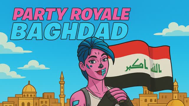 BAGHDAD PARTY ROYAL — Fortnite Creative map cover art