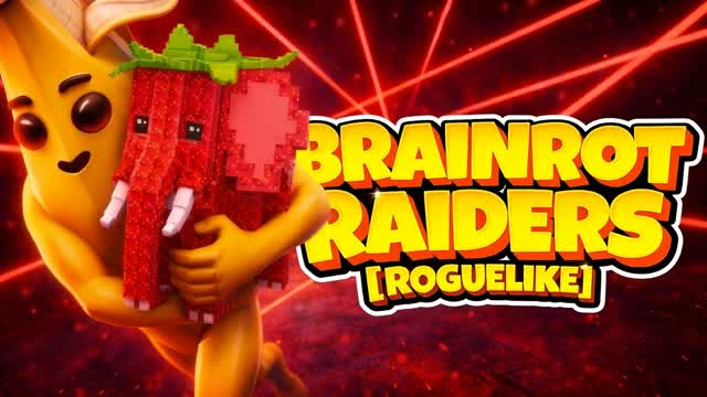 Brainrot Raiders [Roguelike] — Fortnite Creative map
