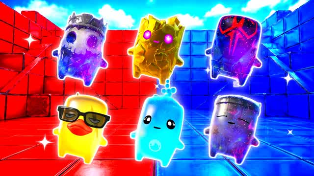 RED VS BLUE SULFUR PIT 🔴🔵 — Fortnite Creative map