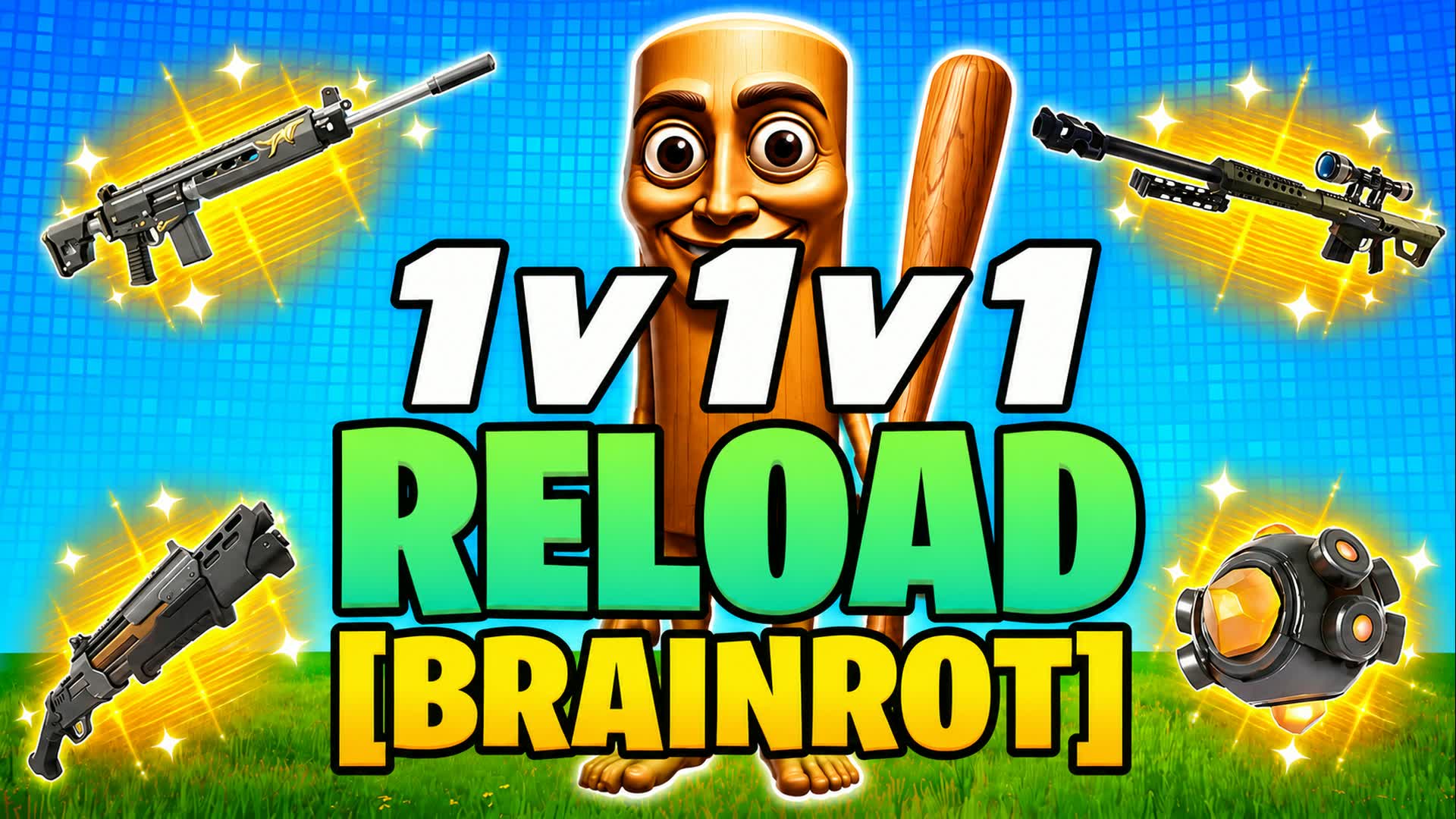 1v1v1 RELOAD [BRΛINROT] — Fortnite Creative map
