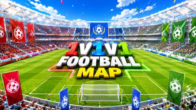 ⚽ 1V1V1 FOOTBALL MAP 🏆 STAR WARS — Fortnite Creative map cover art