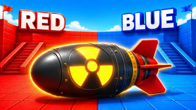 NUKE RED VS BLUE🔴🔵 STAR WARS BATTLE — Fortnite Creative map