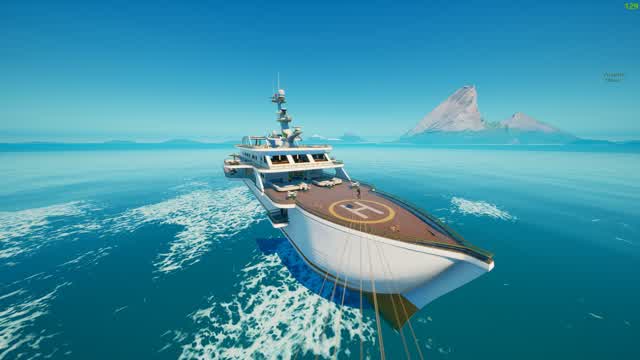 One Shot-Yacht — Fortnite Creative map cover art