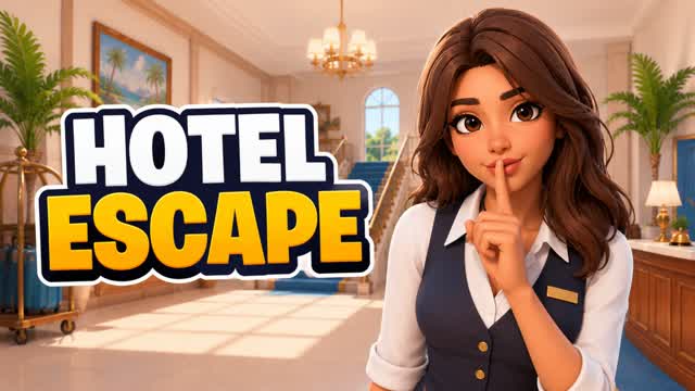 Hotel Escape — Fortnite Creative map