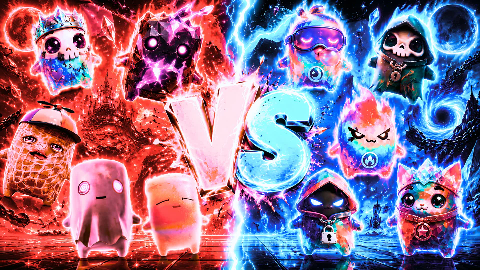 LALALA RED VS BLUE 🔴🔵 — Fortnite Creative map