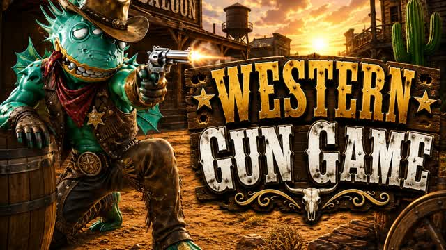 Western Gun Game — Fortnite Creative map