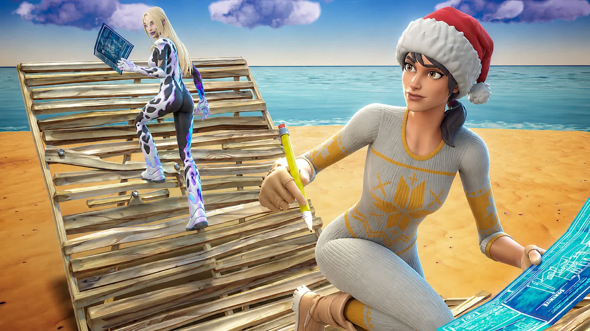 1v1 Build Fight (Yazox) — Fortnite Creative map